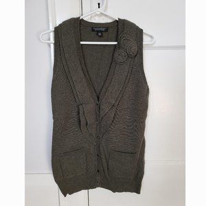 NWOT Banana Republic Italian Wool Vest